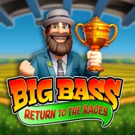 Big Bass Return to the Races game by Pragmatic Play – logo hosted on LeoVegas Casino