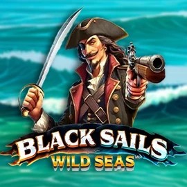 Black Sails Wild Seas online game logo by Infinity Dragon Studios on leovegascasino.gr