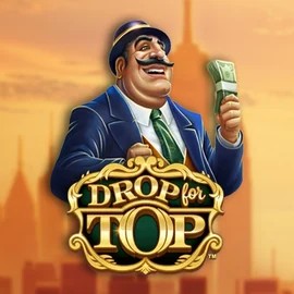 Drop For Top slot logo by Rarestone Gaming at LeoVegas Casino
