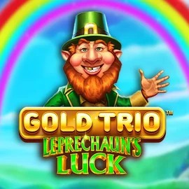 Gold Trio Leprechaun's Luck slot icon by Playtech, available at LeoVegas Casino