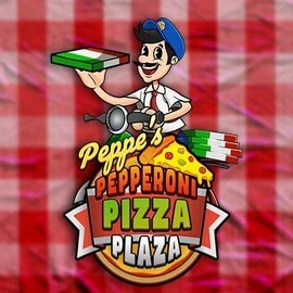 Peppe’s Pepperoni Pizza Plaza logo by Pragmatic Play LeoVegas Casino