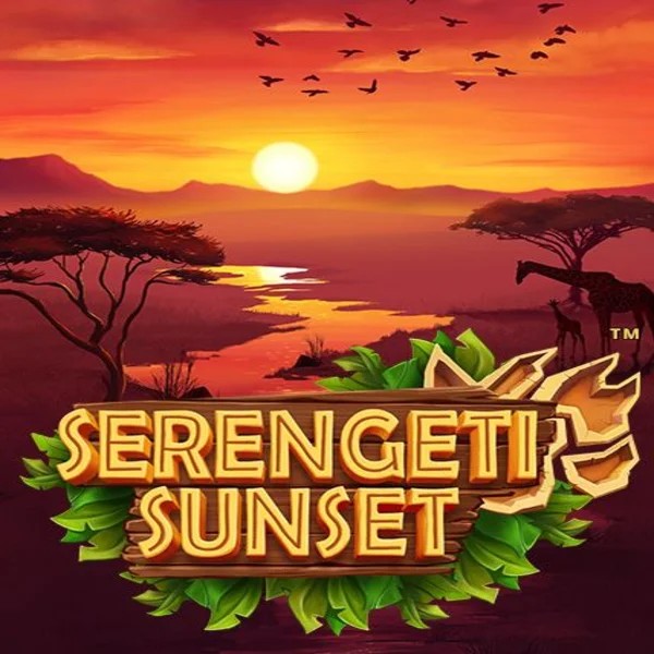 Serengeti Sunset by Skywind Group, showcased at leovegascasino.gr – game logo