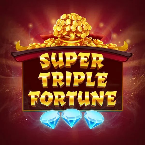 Super Triple Fortune logo by Greentube at LeoVegas Casino